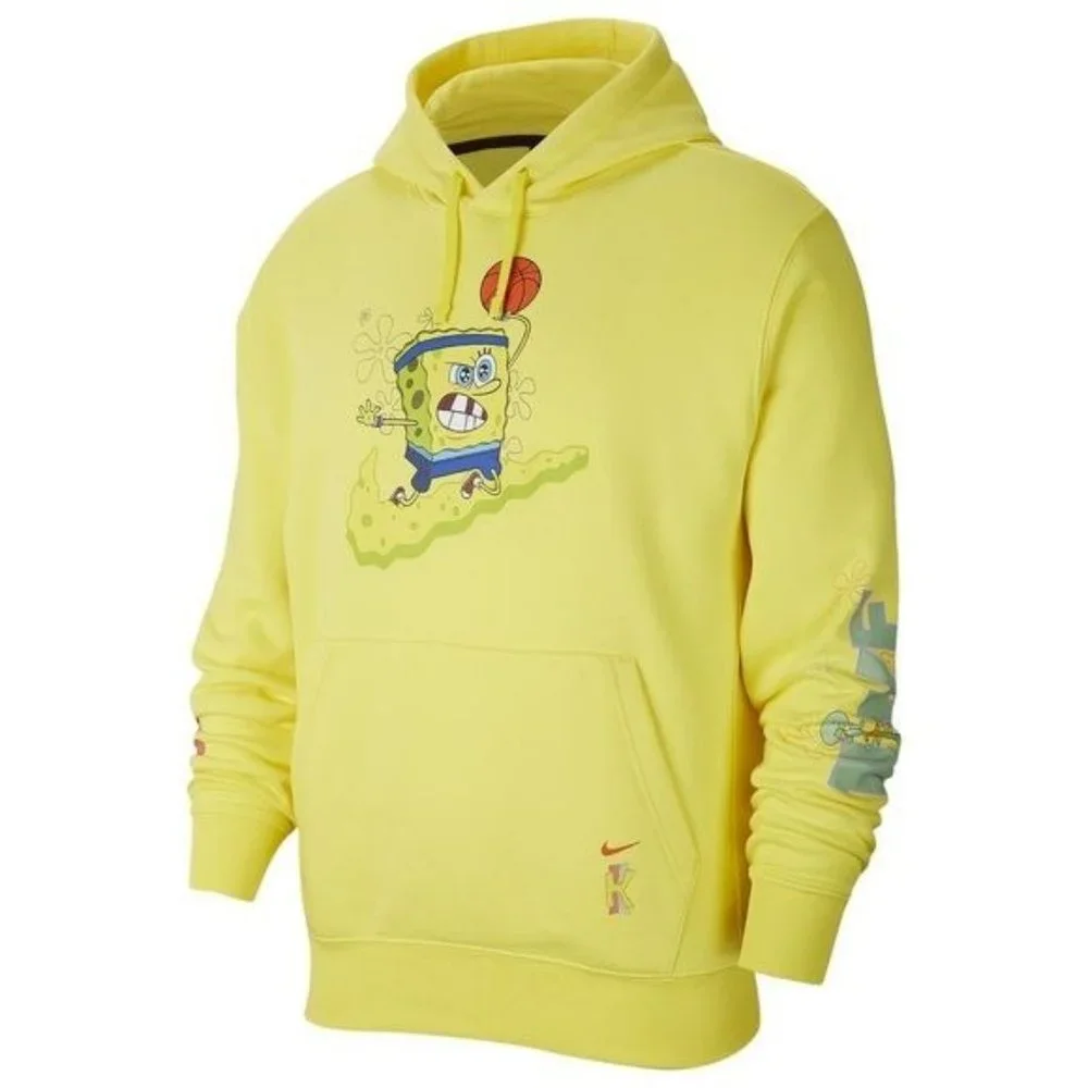 SOLD - Nike x Kyrie Irving Spongebob Pullover Hoodie - Picture 1 of 10